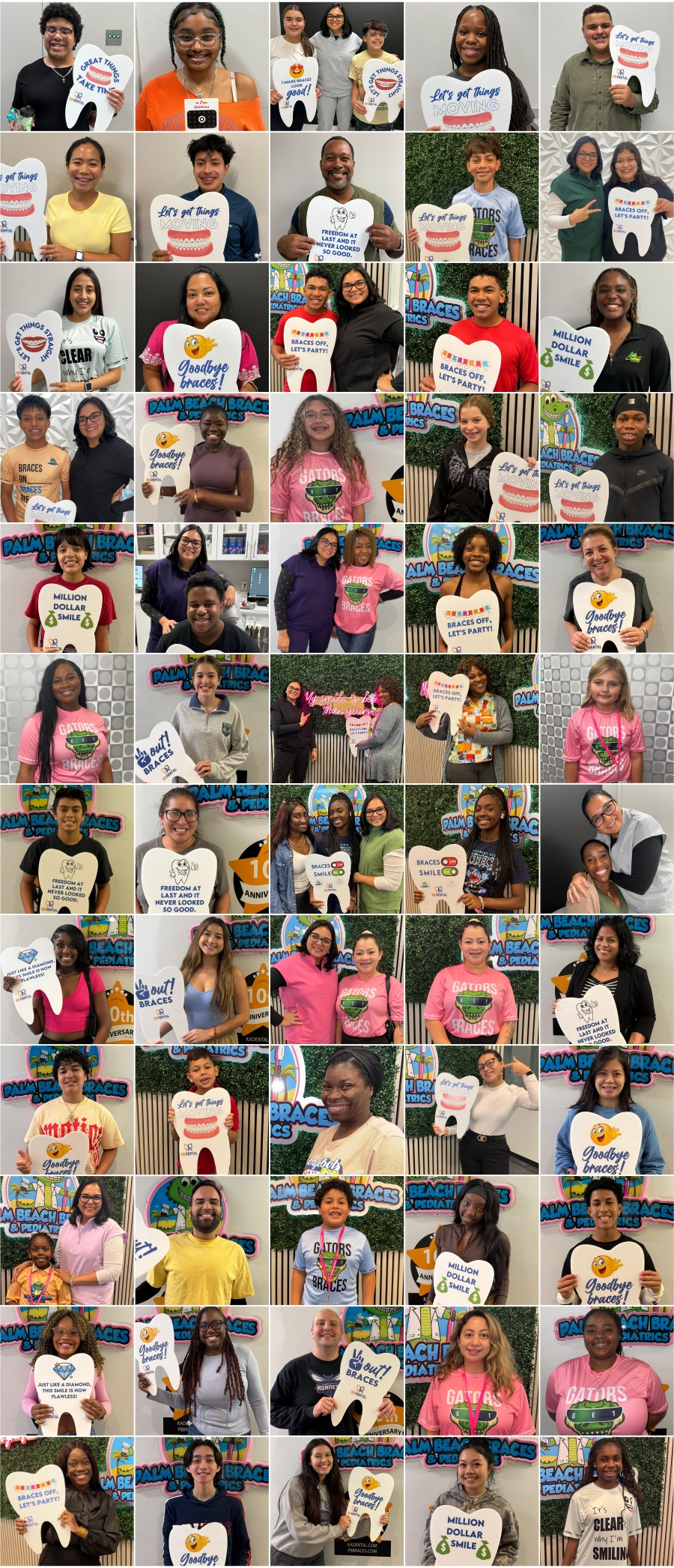 Testimonials of Palm Beach Braces and Pediatrics in Royal Palm Beach, West Palm Beach, and Lantana, FL